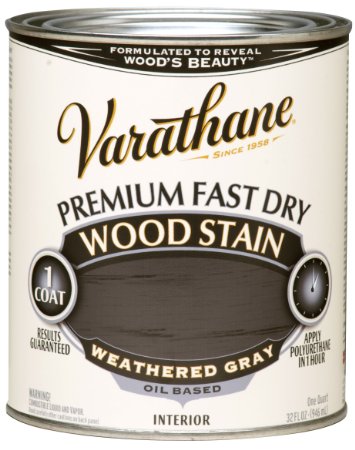 269394 1 Quart Weathered Gray Fast Dry Wood Stain