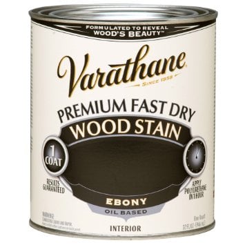 269395 1 Quart Ebony Fast Dry Wood Stain