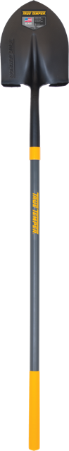 2584300 57 In. Long Fiberglass Handle Round Point Shovel