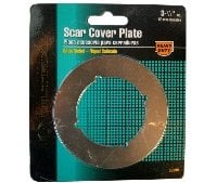 58399 Scar Cover Plate, Satin Nickel - 3.5 In.