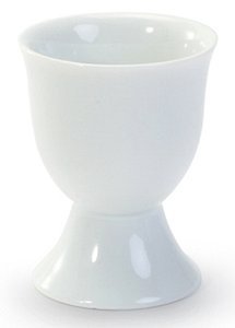 900121 2.5 X 2 In. W White Porcelain Egg Cup, Pack Of 4