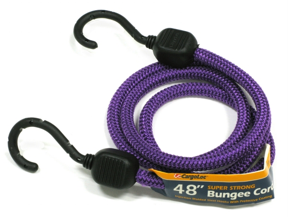 32375 48 In. Purple Injection Bungee Cord, Pack Of 10