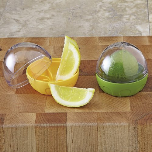 3.33 X 3.33 X 3 In. Green Citrus Keeper, Pack Of 12