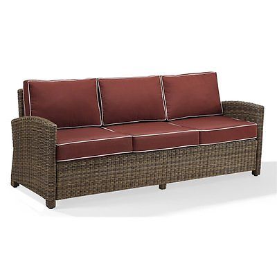 Ko70049wb-sg Bradenton Sofa With Sangria Cushions