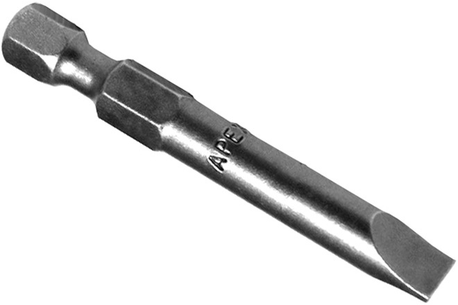 Utica 071-324-4x 0.25 In. Slotted Power Drive Bits No. 0.042