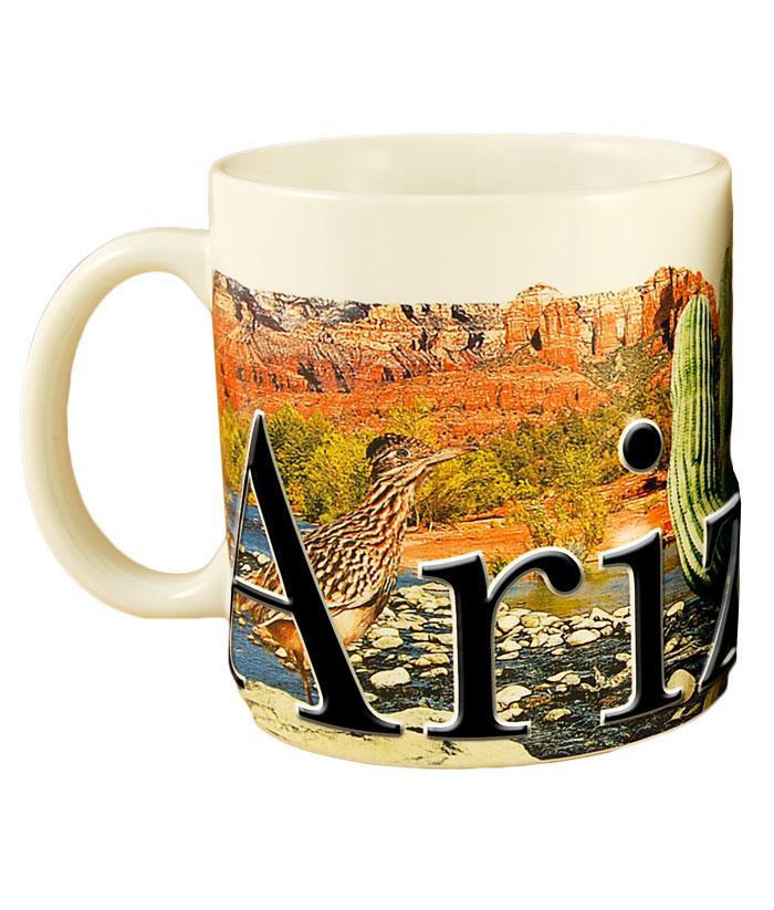 Smari03 Arizona 18 Oz Full Color Relief Mug