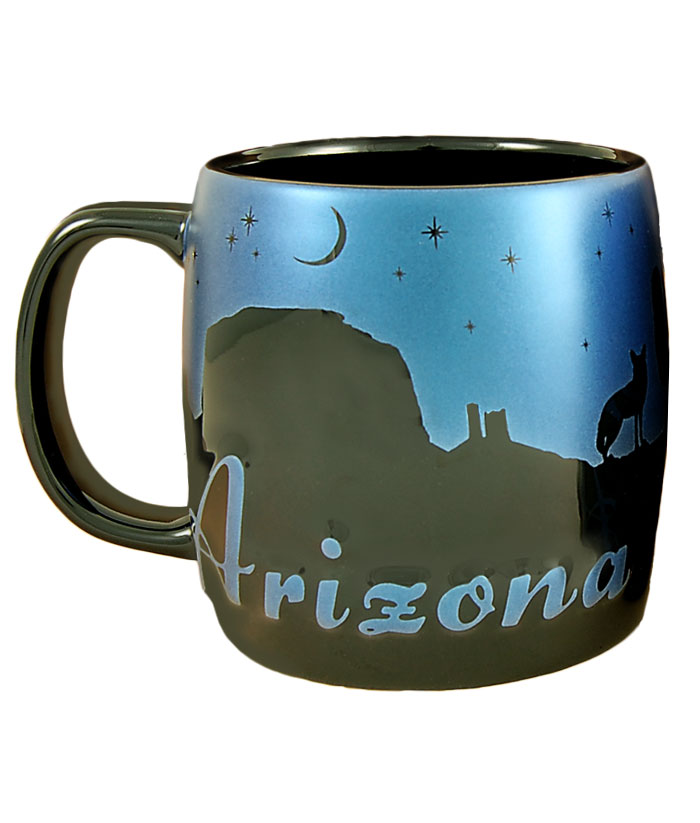 Smari04 Arizona 22 Oz Night Sky Silhouette Mug