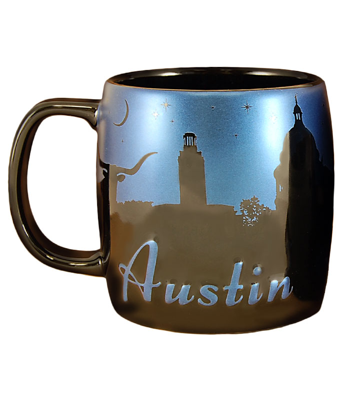 Smaus02 Austin 22 Oz Night Sky Silhouette Mug