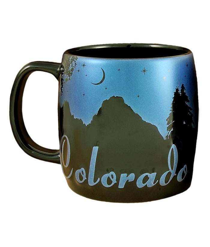 Smcol07 Colorado 22 Oz Night Sky Silhouette Mug