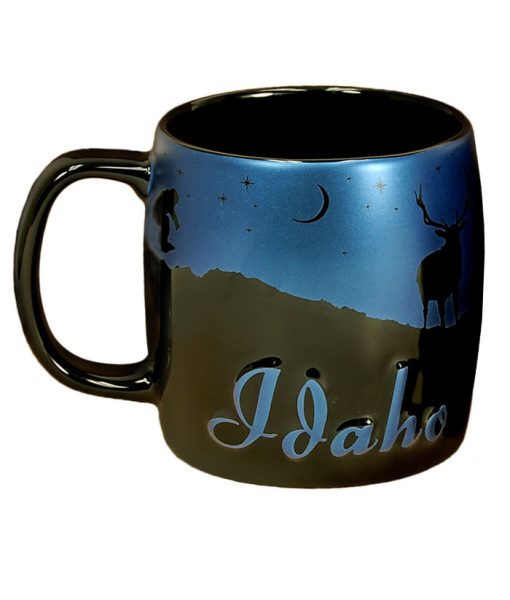 Smida02 Idaho 22 Oz Night Sky Silhouette Mug