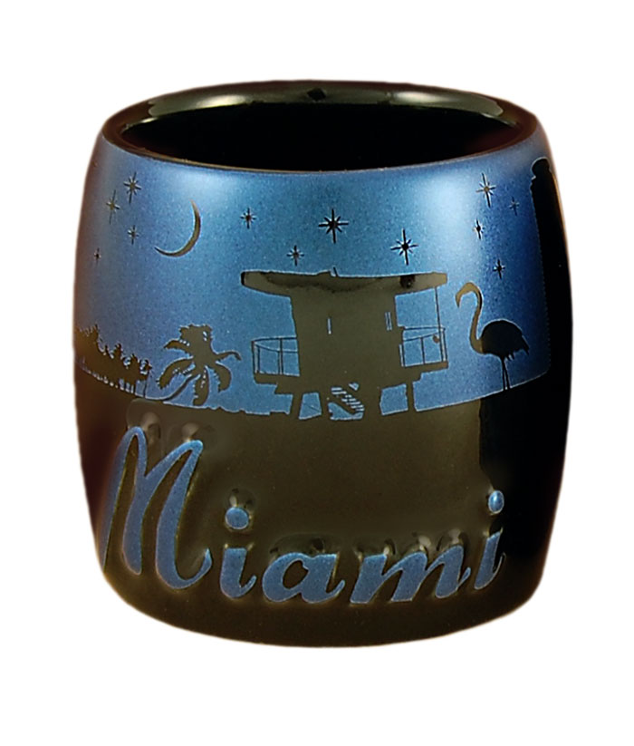 Smmia03 Miami 22 Oz Night Sky Silhouette Mug
