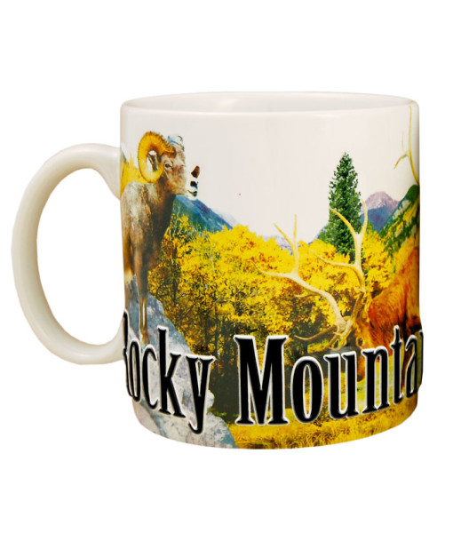 Smrmnp01 Rocky Mtn Natural Park 18 Oz Full Color Relief Mug