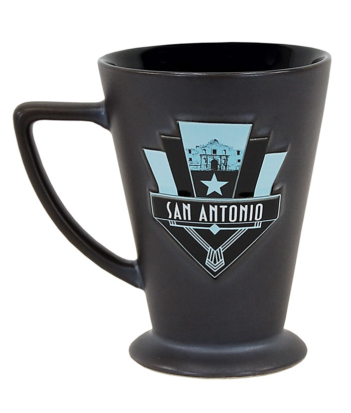 Admsat01 San Antonio Art Deco Mug