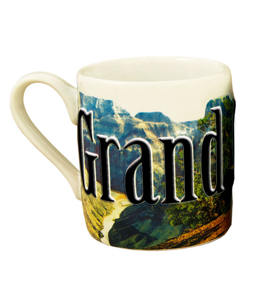 Mmgrc01 Grand Canyon Full Color Relief Mini Mug