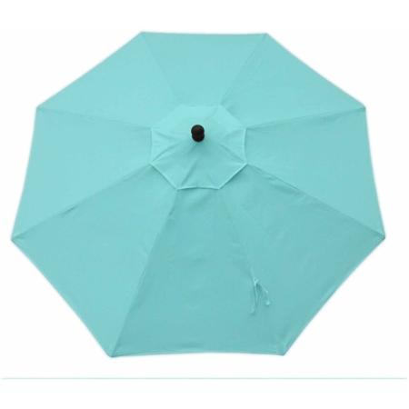 Um90rzsb2009 Resort 9 Ft. Market Umbrella With Windvent, Bronze Frame Finish - Canvas Aruba Sunbrella Fabric