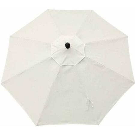 Um90rzsb1004 Resort 9 Ft. Market Umbrella With Windvent, Bronze Frame Finish - Canvas Natural Sunbrella Fabric