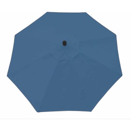 Um90rzsb2028 Resort 9 Ft. Market Umbrella With Windvent, Bronze Frame Finish - Canvas Sapphire Sunbrella Fabric