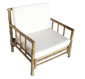 5855 Chai Chair With Cushion, 30 X 32 X 32 In.