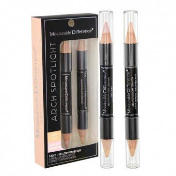 7741 Measurable Difference Arch Spotlight Duo Sided Concealer Kit, Light & Yellow - 2 Piece