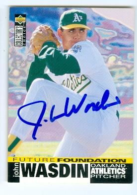 121024 Oakland Athletics 1995 Upper Deck No. 30 John Wasdin ed Baseball Card