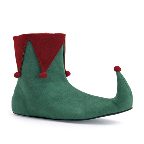 Funtasma Elf15 Men S GreenRed Microfiber Christmas Shoe Size M