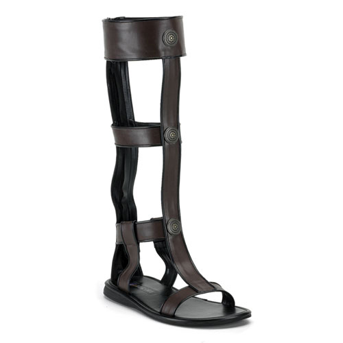 Funtasma Roman16 Brown Black Pump Men S Roman Sandal Size M
