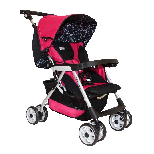 Abiie 101010010 G2G BabyDeck Stroller in Ruby Red