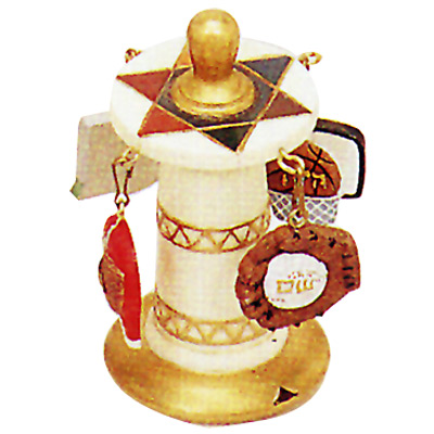 Alef Judaica D3561 Sports Spinning Dreidel