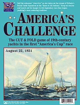 Chatham Hill Games America's Challenge Paper Board Game