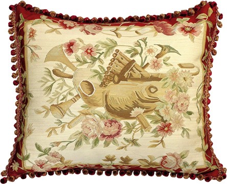 123 Creations JKS306B.24x28 Inch Aubusson Pillow