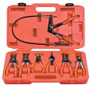 Astro 9406 7 Piece Hose Pliers Assortment