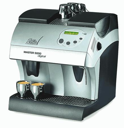 Solis SOMAS5000 DIG Master 5000 Silver Digital Super Automatic Espresso Machine