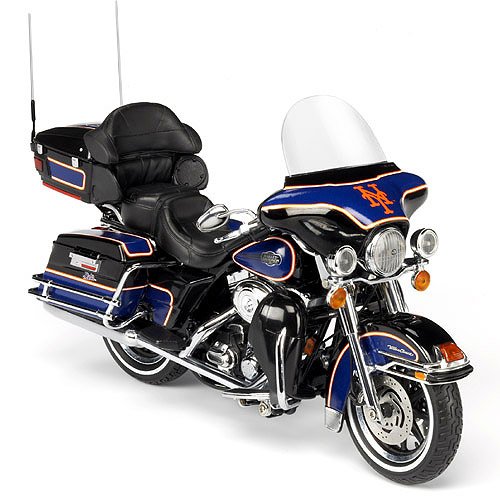 Feenix HD-MLB002-NYM New York Mets Harley Davidson Motorcycle Scale Replica