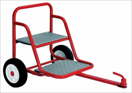 Italtrike 9006 Pick-Up Trike Trailer - Red