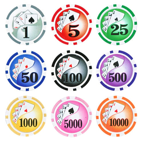 Professional clay poker chip