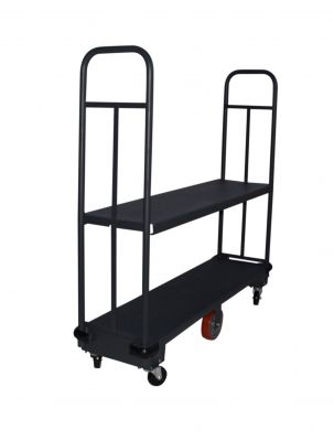 Milwaukee 60160B U Boat Flat Cart With Bumper - 16 Inches x 60 Inches