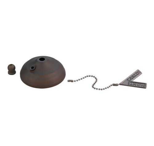 Monte Carlo MC83RB Ceiling Fan Pull Chain Bowl Cap in Roman Bronze