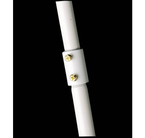 Monte Carlo MC80TI Ceiling Fan Down Rod Coupler in Titanium