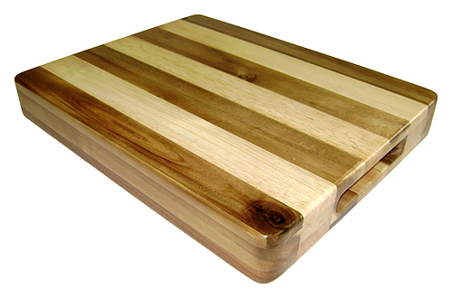 Mountain Woods CGBT115 15 X 12 Extra Thick Congo Two-tone Cutting Board