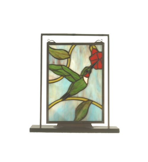Meyda 52312 Mini Hummingbird Window Table Lamp