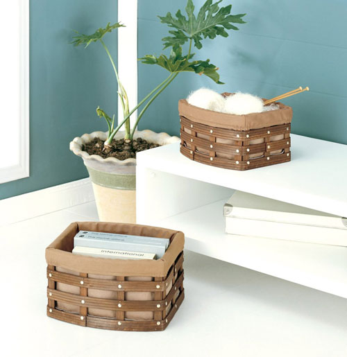 Organize It All 23801 Set of 2 Curved Baskets