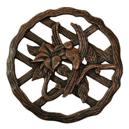 Oakland Living 5154-AB - Hummingbird Stepping Stone - Antique Bronze