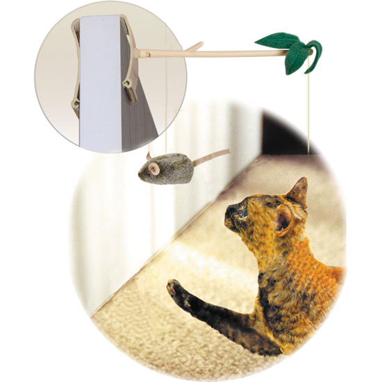 Play-N-Squeak Batting Practice Cat Toy