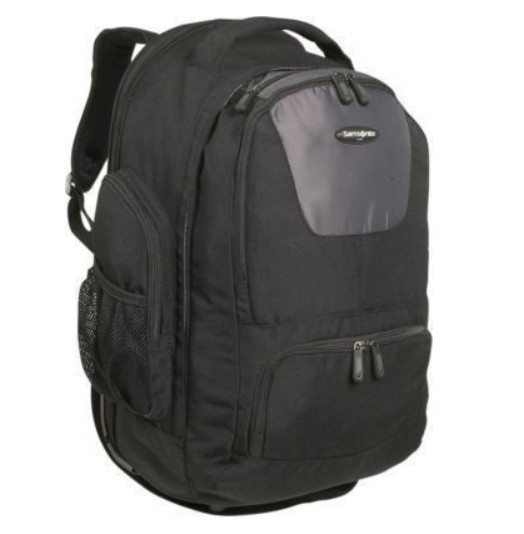 17896-1053 Wheeled Backpack - Black-charcoal