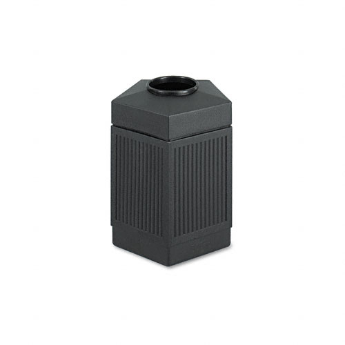 Safco 9486BL Canmeleon Collection 45 Gallon Pentagon in Black Safco 9486BL Canmeleon Collection 45 Gallon Pentagon in Black