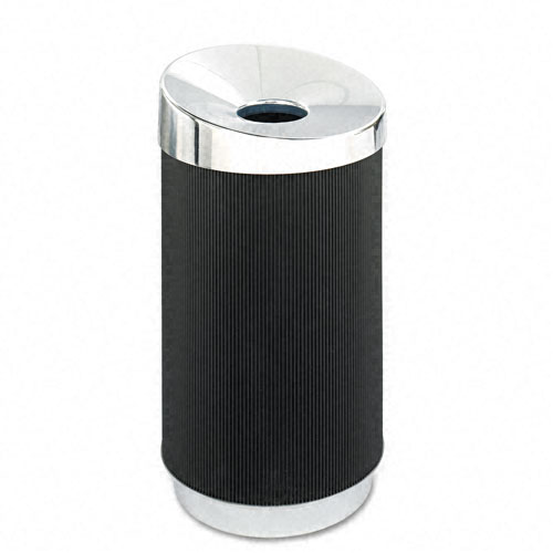 Safco 9799BL 38 Gallon At Your Disposal Receptacle in Black Safco 9799BL 38 Gallon At Your Disposal Receptacle in Black