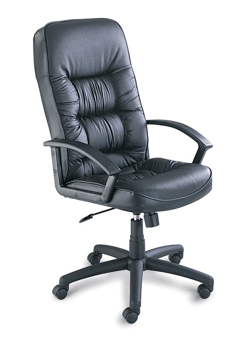 Safco 3470bl Serenity High Back Chair in Black