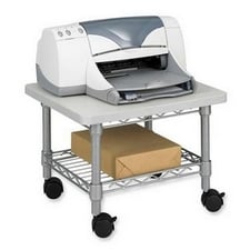 Under Desk Printer - Fax Stand - Gray