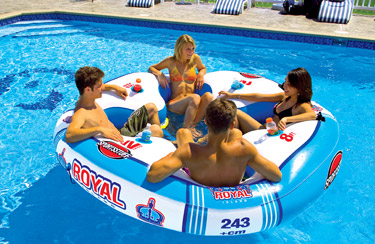 SportsStuff 54-2015 8 Foot Royal Island Float