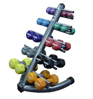 TKO 823VDT Neoprene - Vinyl Dumbbell Tree